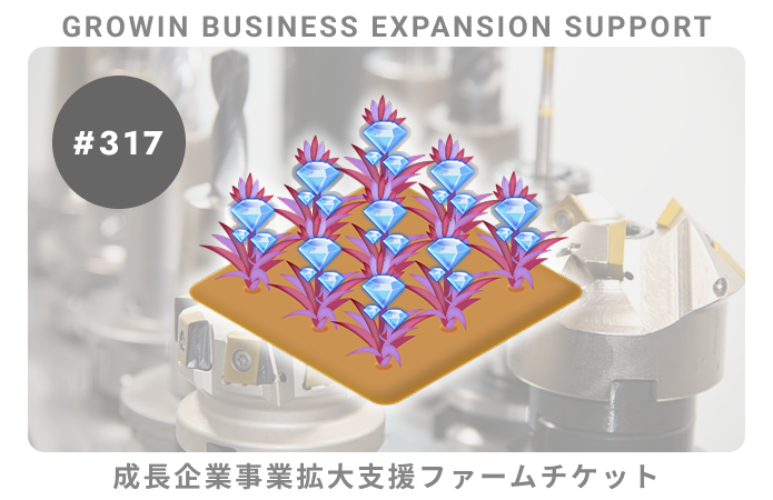 成長企業事業拡大支援#317ファームチケット