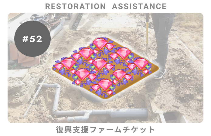 復興支援#52ファームチケット