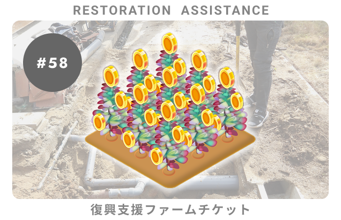 復興支援#58ファームチケット