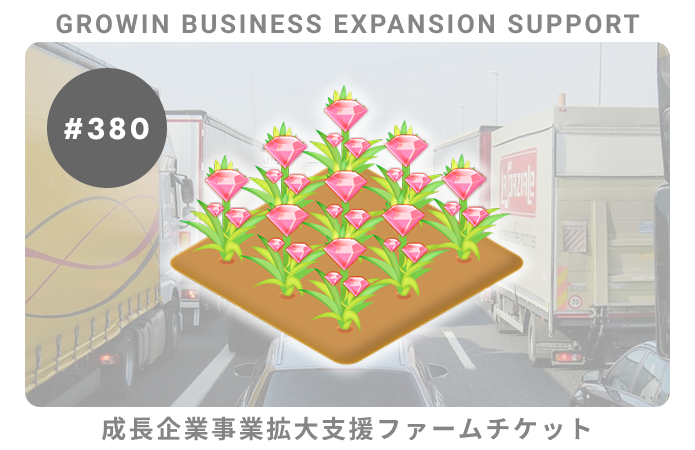 成長企業事業拡大支援#380ファームチケット