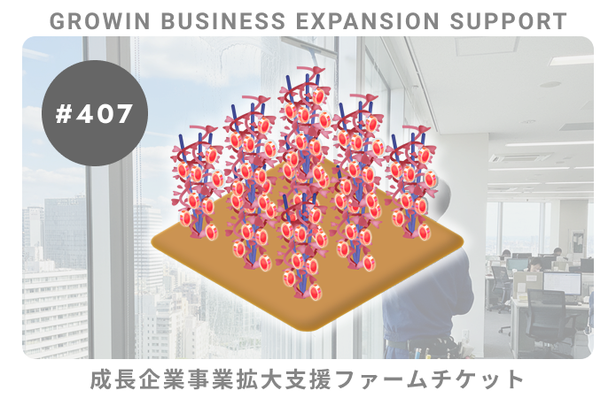 成長企業事業拡大支援#407ファームチケット