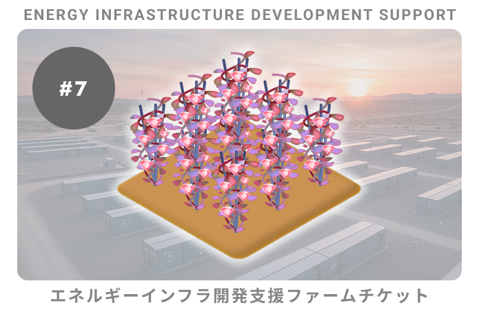 エネルギーインフラ開発支援#7ファームチケット