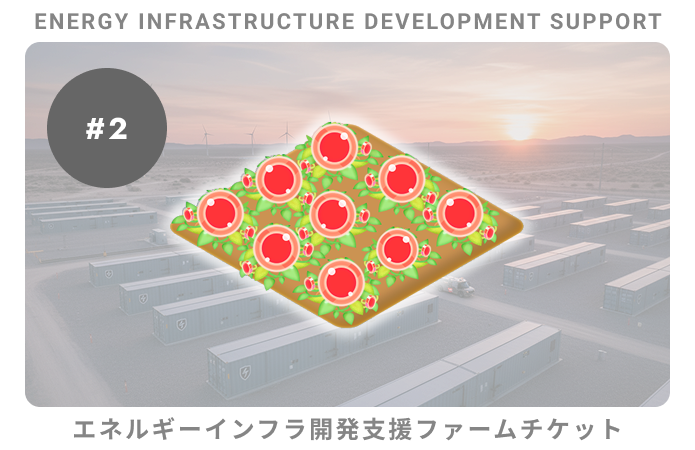 エネルギーインフラ開発支援#2ファームチケット