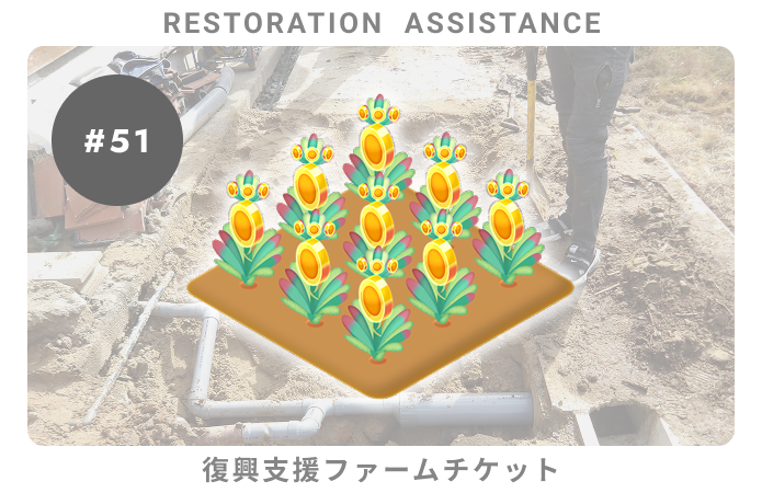 復興支援#51ファームチケット