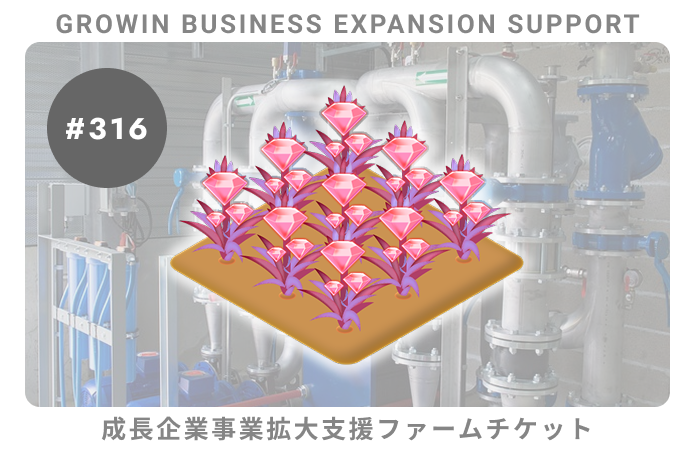 成長企業事業拡大支援#316ファームチケット
